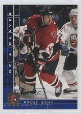 2001-02 ITG Be A Player Memorabilia Sapphire /100 Radek Bonk #3