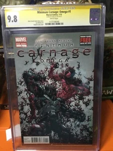 Carnage/Venom (Minimum Omega) #1 CGC 9.8 SS - Signed Stan Lee - Spiderman - Picture 1 of 10