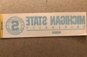 Adesivo vintage membro Michigan Stato Spartani - Foto 1 di 2
