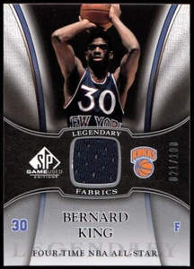 2006-07 SP Game Used Legendary Fabrics #BK Bernard King /100 - NM-MT - Picture 1 of 2