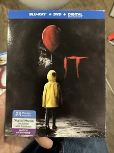 It (Blu-ray, 2017) Combo Pack New Sealed - Picture 1 of 3