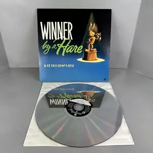 Bugs Bunny WINNER BY A HARE Laserdisc Looney Tunes - Picture 1 of 4