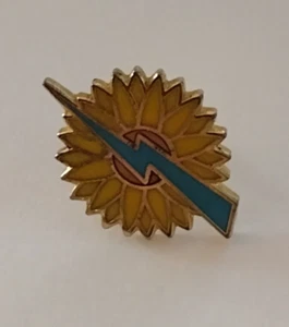 Pin de solapa eléctrico de girasol - Imagen 1 de 5