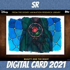 Topps Disney Collect Beauty & The Beast Anniversary Research SR 2021 Digital