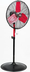 20 inch Commercial & Industrial High Velocity Stand Fan With Oscillation Black - Picture 1 of 9
