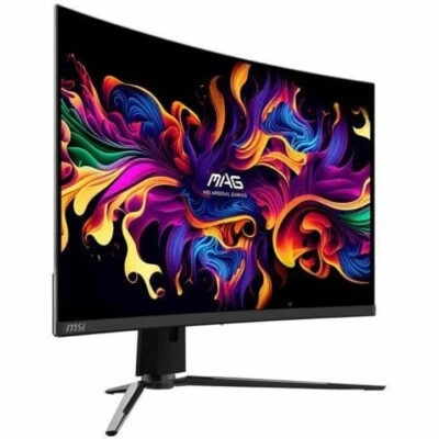 MSI MAG321CUPQDOLED MAG 321CUP QD 32" UHD Curved Monitor 16:9 3840x2160 HDI- DP - Image 1 of 4