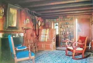 Postal sala de estar puerta casa Carmel California - Imagen 1 de 3