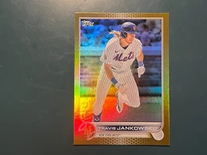 2022 Topps Update Series - Travis Jankowski #US125 Gold Foil - Picture 1 of 2