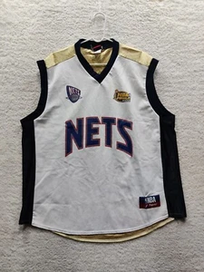 Vintage NBA Majestic Herren NBA Finale 2002 Kenyon Martin #6 Trikot Größe 2X - Bild 1 von 10