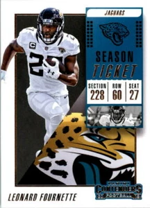 2018 Panini Contenders - LEONARD FOURNETTE #56 base - Jacksonville Jaguars 🏈 - Picture 1 of 2