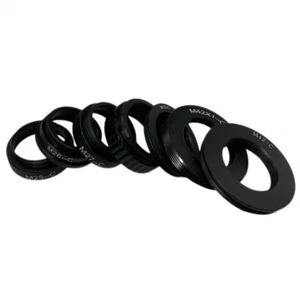 1 Stück M25 M26 M27 M31 M32 M42 auf C-Mount 25,4 mm CCD Kamera Adapterringe  - Bild 1 von 20