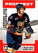 2006 In The Game Heroes and Prospects Bryan Little #86 Barrie Colts