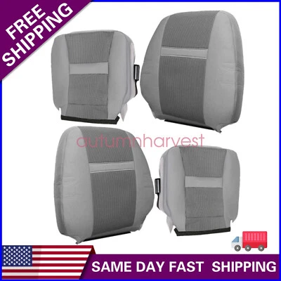 Cubierta de asiento delantero gris para Dodge Ram 1500 2500 3500 2006 2007 2008 2009 2010 Foto 1 de 4