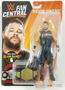 Mattel WWE Fan Central Modellino KEVIN OWENS con *Bonus Slam Band* - Foto 1 di 8