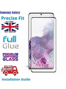 Samsung Note 10 Plus Vollkleber Displayschutzfolie Fingerabdruck mit Loch - Bild 1 von 2