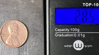 1977-D D/D Lincoln Memorial Penny Ddo - Image 1 of 2