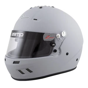 RZ59 Zamp Helm - RZ-59 FHR SA2020 Hans kompatibel alle Größen mattgrau - Bild 1 von 11