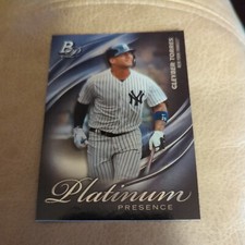 2019 Bowman Platinum Platinum Pressence #PP-8 Gleyber Torres New York Yankees 