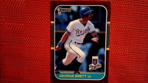 1987 Donruss Opening Day Baseball Card #206 George Brett (See Scans)