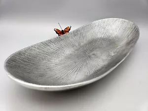 Aluminium Servierschale, Herzstück Arte Giancarlo - Bild 1 von 10