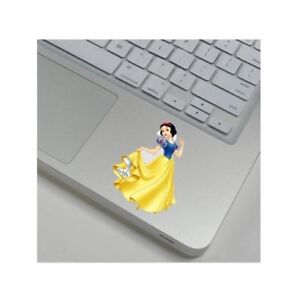 Autocollant MacBook blanc neige pour ordinateur portable, iPad, surface Pro, autocollant vinyle