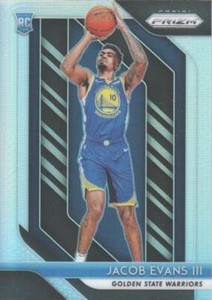 2018-19 Panini Prizm Basketball Silver #212 Jacob Evans III