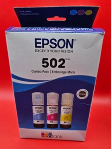 Epson EcoTank T502 Tri-Color Ink Cartridges for Expression/WorkForce Printers - Bild 1 von 3