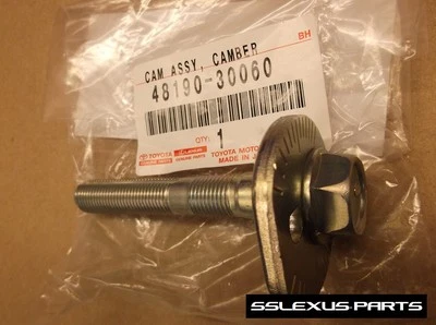 Lexus GS300 GS400 GS430 IS300 SC430 (1998-2010) OEM Rear Suspension CAMBER BOLT - Image 1 of 2