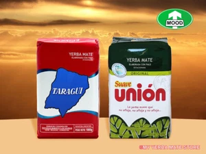 Yerba Mate - 2 Kilos - Taragui / Union - Variety Pack - FREE Shipping - Picture 1 of 6