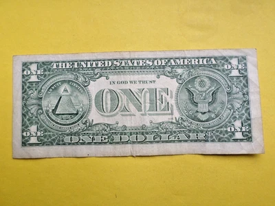 ONE DOLLAR UNITED STATES 2009 G,CHICAGO. - Image 1 of 2