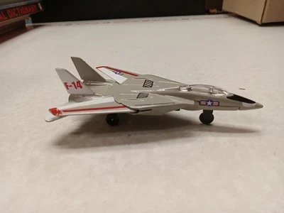 Vintage F-14 TOMCAT NAVY JET FIGHTER•7-1/2" Diecast Toy Plane  - Image 1 of 4