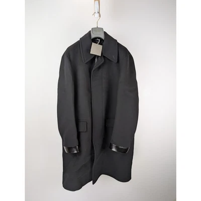 Abrigo largo pesado Tom Ford en negro BNWT 48 Foto 1 de 4