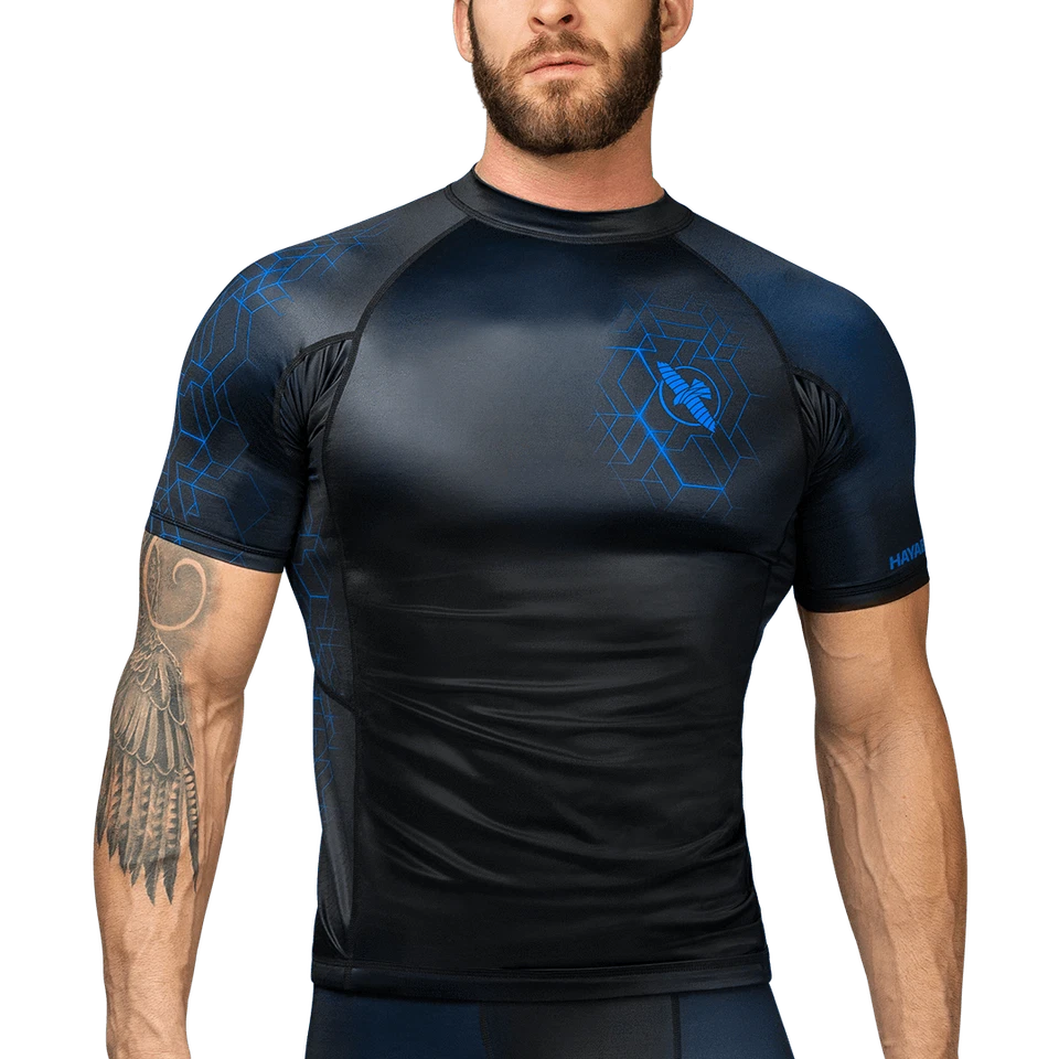 Hayabusa Geo Short Sleeve Rash Guard - Image 1 of 1