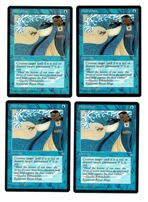 MTG 4x (NM) HYDROBLAST Interrupt Ice Age MTG Magic WOTC VTG - Image 1 of 2