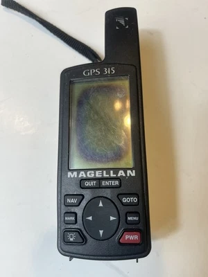 Magellan GPS 315 , Screen Damaged, Parts Only  - Image 1 of 3