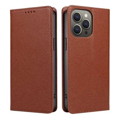 Cartera de cuero abatible plegable con soporte para iPhone16 15 14 13 12 11 XS XR MAX Foto 1 de 4