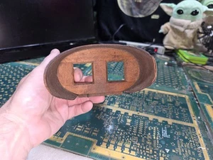 Antiguo Estereoscopio Visor Madera-Artículos Faltantes-Mango Pegado-PIEZAS-LEER TODO - Imagen 1 de 19