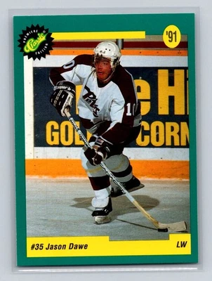 1991 Classic Draft Picks #31 Jason Dawe Buffalo Sabres - Image 1 of 2