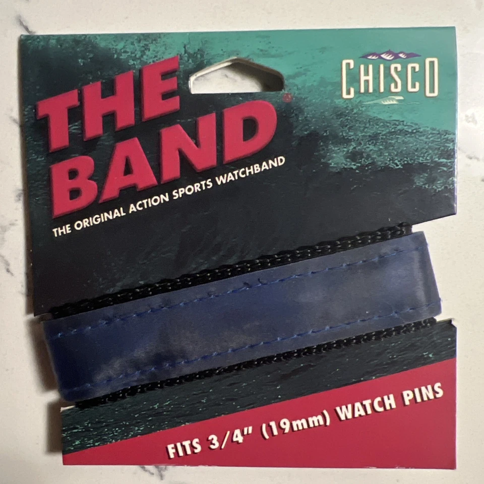 Correa de reloj deportiva holográfica de nailon vintage años 90’s Y2K 3/4 Foto 1 de 3