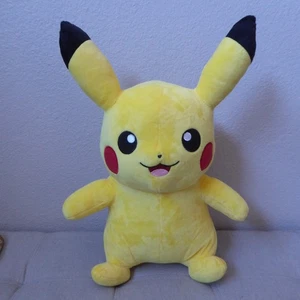 Pokemon Plush Doll Bandai Banprest Nintendo Pikachu Mechamofugutto Smile Version - Picture 1 of 11