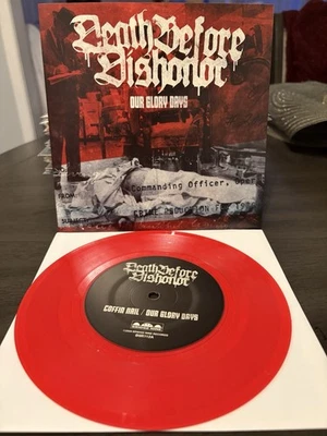Death Before Dishonor Our Glory Days Red 7” Vinyl Bridge Nine Records Hardcore - Image 1 of 4