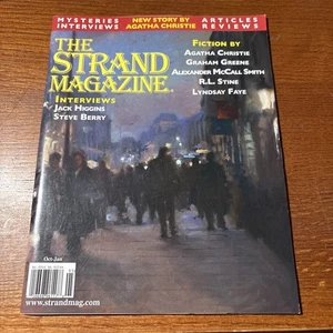 VTG 2009 The Strand Magazine New Story by Agatha Christie R.L Stine Lyndsay Faye - Picture 1 of 6