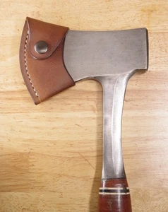 FUNDA de cuero hecha a mano para hacha deportiva Estwing 14” E24A hecha en Canadá - Imagen 1 de 6
