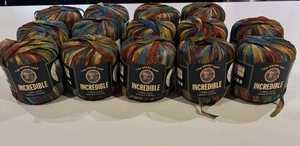 Lotto di 13 filati marca Lion Incredibile filato in rame Penny Ribbon - Foto 1 di 12