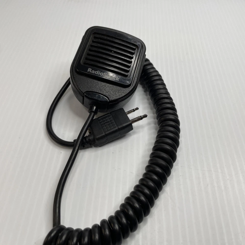 Altavoz/micrófono Radio Shack modelo 19-314 se adapta a radios portátiles HTX-202/404 e ICOM Foto 1 de 4