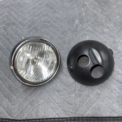 Faro y canastilla originales Honda CT70 K1-1982 SL70 XL70 CL70 Stanley OEM Foto 1 de 4