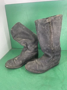 5/6/1221  Militärstiefel  Fliegerstiefel Pilotenstiefel Luftwaffe ? WK2 ? - Bild 1 von 13