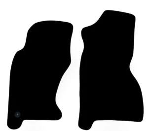 Front Car Floor Mats Velour For Jeep Grand Cherokee Waterproof Carpet Liners 2pc - Picture 1 of 9