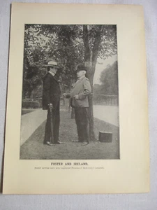 1901 2-seitige illustrierte Seite Foster and Ireland Secret Service, Emma Goldman - Bild 1 von 2