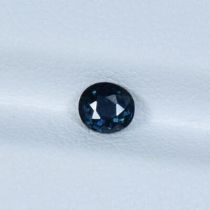 0.43 ct GFCO" LUSTROUS ROYAL BLUE / NATURAL  UNHEATED BLUE SAPPHIRE - Oval Video - Picture 1 of 3